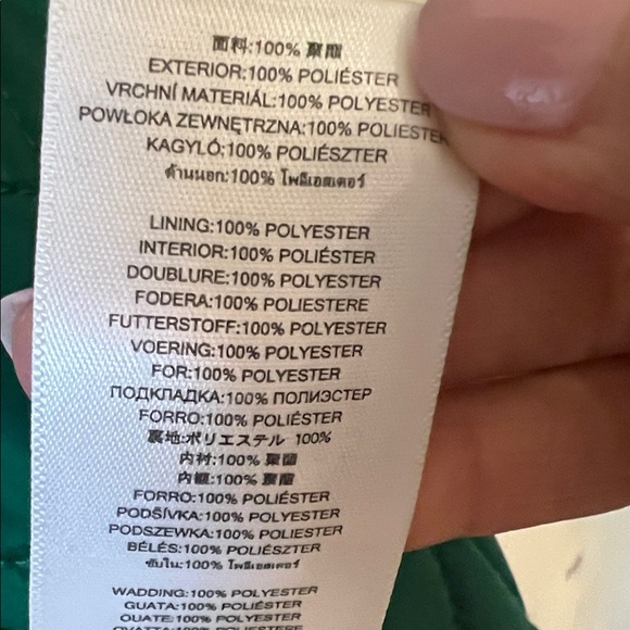 MICHAEL Michael Kors Emerald Quilted Vest with Gold Details Size XS - Picture 6 of 7